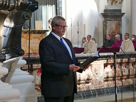 Diakonenweihe im Fuldaer Dom (Foto: Karl-Franz Thiede)